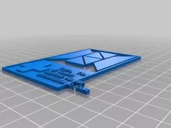 My Customized Cross puzzle  - business card format