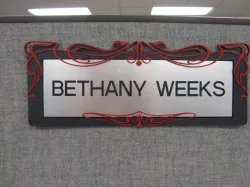 Name Plate Frame