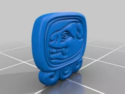 Ok, mayan glyph