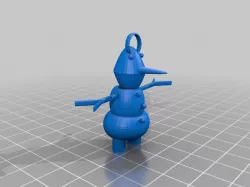 olaf keychain