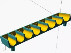 Parametric Euro Coin Holder