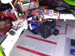 Pitch gimbal F330 quadcopter