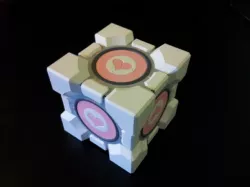 Portal 2 companion & storage cubes