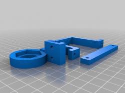 proximity sensor fixing on nema 17 for auto bed leveling 3D Models ...