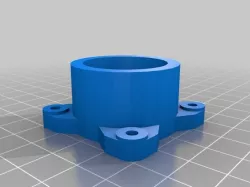 PVC pipe holder (27mm OD)