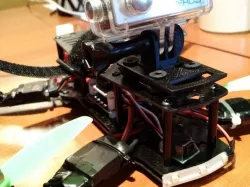 Quadcopter GoPro Mount - RCX H250CF-3K top mount