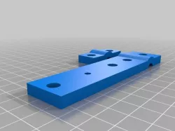 Reinforced J-Head Bowden mount for Prusa Mendel with pneumatic coupling