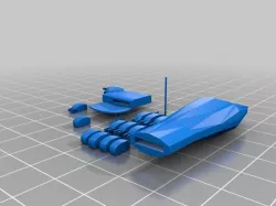 Robotic Hand in Printable Pose