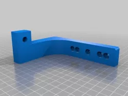 Small Arm Bracket for "Little Dipper" homebrew SLA 3D printer
