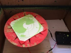 Sticky Note Spin Art Machine