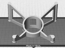 Tablet Stand - Modern style iPad / Tablet stand for use on a desk