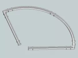 1280 Mhz Cloverleaf Antenna Lobe Protector
