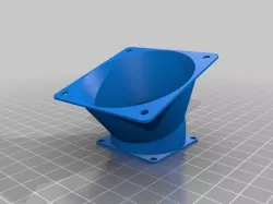 40mm to 60mm adapter for ramps cooling duct system