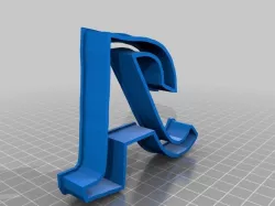A outline Cookie Cutter