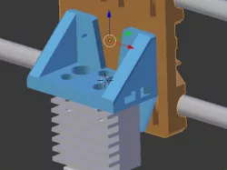 An E3D Chimera Bracket for Ooznest Prusa i3