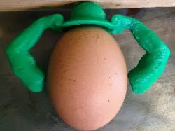 Beefy arms Krazy glue egg