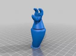 BeQui, Jointed Robot - Print-Optimized Hands