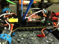 BlackOut Mini H Quad Simple antenna Mount 2.1