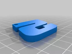 Brad Keselowski (#2) Keychain