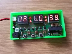 Case for "C51 Electronic Clock Suite DIY Kit"