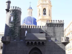 Castillo fiestas Moros y Cristianos (Alcoy)