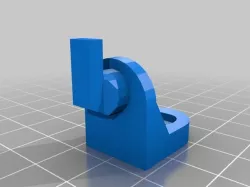 Closet backside board holder