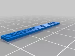 Create Name Plate