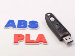 Customized HD Font Keychain (ABS + PLA)