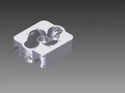 Dual E3D v7 Hotend Mount with autobed leveling