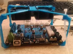 Fan Mount for MKS BASE V1 3d printer board