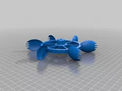 Fancy Sporked Wheel for Multi-terrain Robots