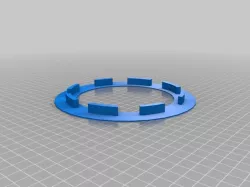 Feeding dish ring