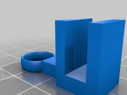 Folger Prusa i3 filament guide
