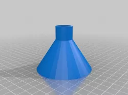 Funnel, Parametric for SodaStream CO2 Gas Bottle Refilling using Dryice