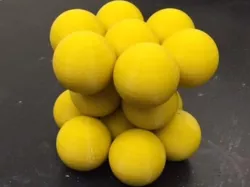 Hexagonally Close Packed Crystal Structure