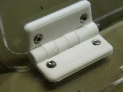 Hinge for the Front Door of the Lulzbot Enclosure