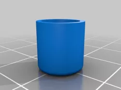 Iris+ replacement foot cap for 7mm legs and thinner 3drobotics uav drone plus