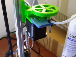 Kossel Filament guide for top mount spool
