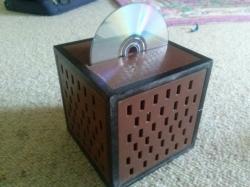 Minecraft Jukebox.  Working CD Player/Desktop DVDRW/Speaker Box