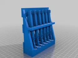 Miniature Shotgun Rack