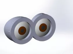 Minion style glasses