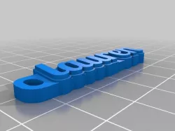 My Customized HD Font Keychain V2 (700 fonts)