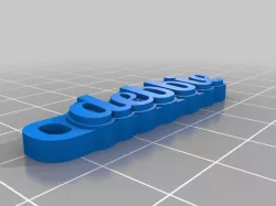 My Customized HD Font Keychain V2 (700 fonts)