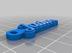 My Customized HD Font Keychain V2 (700 fonts)