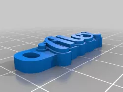 My Customized HD Font Keychain V2 (700 fonts)
