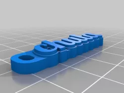 My Customized HD Font Keychain V2 (700 fonts)