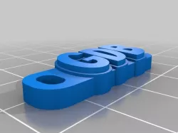 My Customized HD Font Keychain V2 (700 fonts)