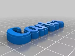 My Customized HD Name/Tag Keychain