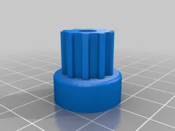 My Customized Parametric pulley - lots of tooth profiles