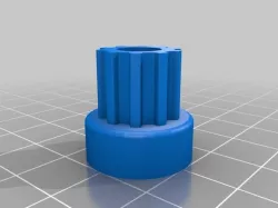 My Customized Parametric pulley - lots of tooth profiles